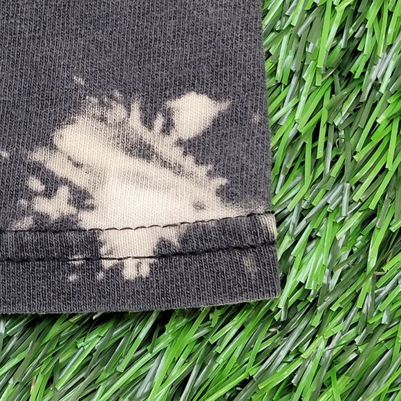 Vintage ACDC Crop-Top Shirt Womens XS 16x17 Faded Y2K - Picture 3 of 12